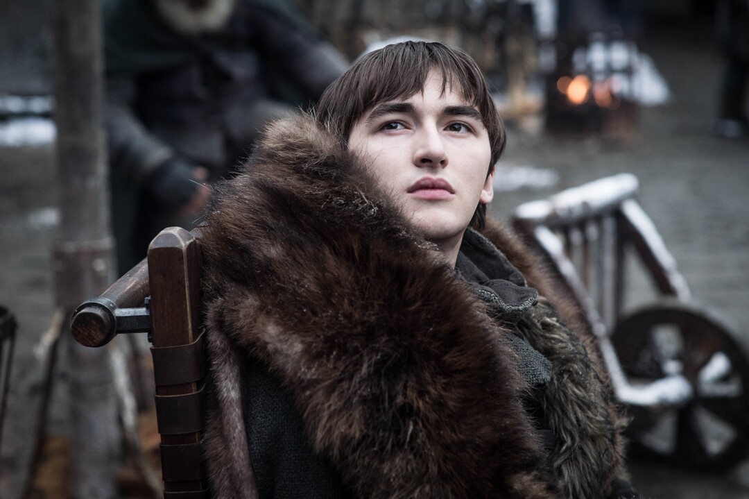 (Photo courtesy Helen Sloane/HBO) Isaac Hempstead-Wright as Brandon Stark in Season 8 of “Game of Thrones.”