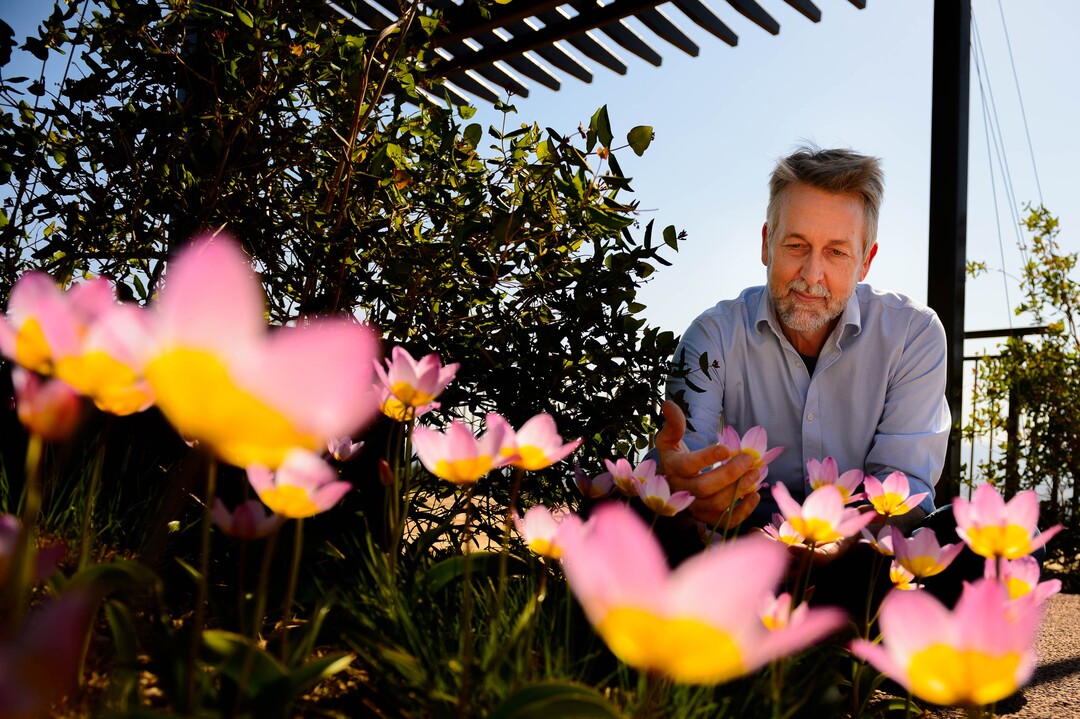 (Trent Nelson | The Salt Lake Tribune) Jimmy Turner, the new executive director of Red Butte Garden, in Salt Lake City on Wednesday, May 6, 2020.