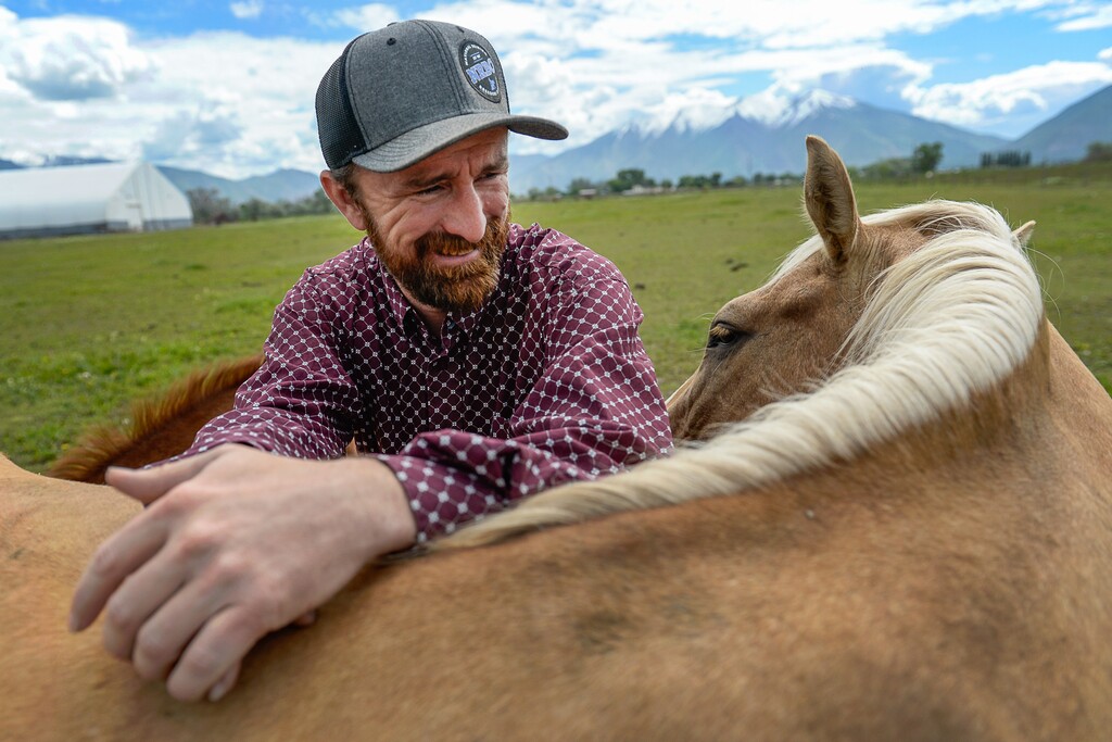 (Francisco Kjolseth  |  The Salt Lake Tribune)  Utah County Commissioner Nathan Ivie spends time on his 30-acre horse ranch in Benjamin, Utah, where he raises horses professionally. "These guys have always been my salvation," exclaims Ivie as he talks about the comfort his horses brought him. The Republican lawmaker in a heavily-Mormon area of Utah has publicly come out as gay. Ivie said his announcement, Wednesday, May 22, 2019, was inspired in part by his work with families who have lost gay children to suicide.