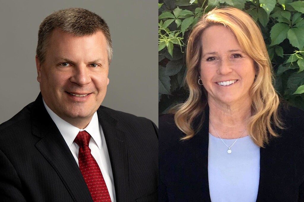 (Courtesy photos) West Valley City mayoral candidates Steve Buhler and Karen Lang.