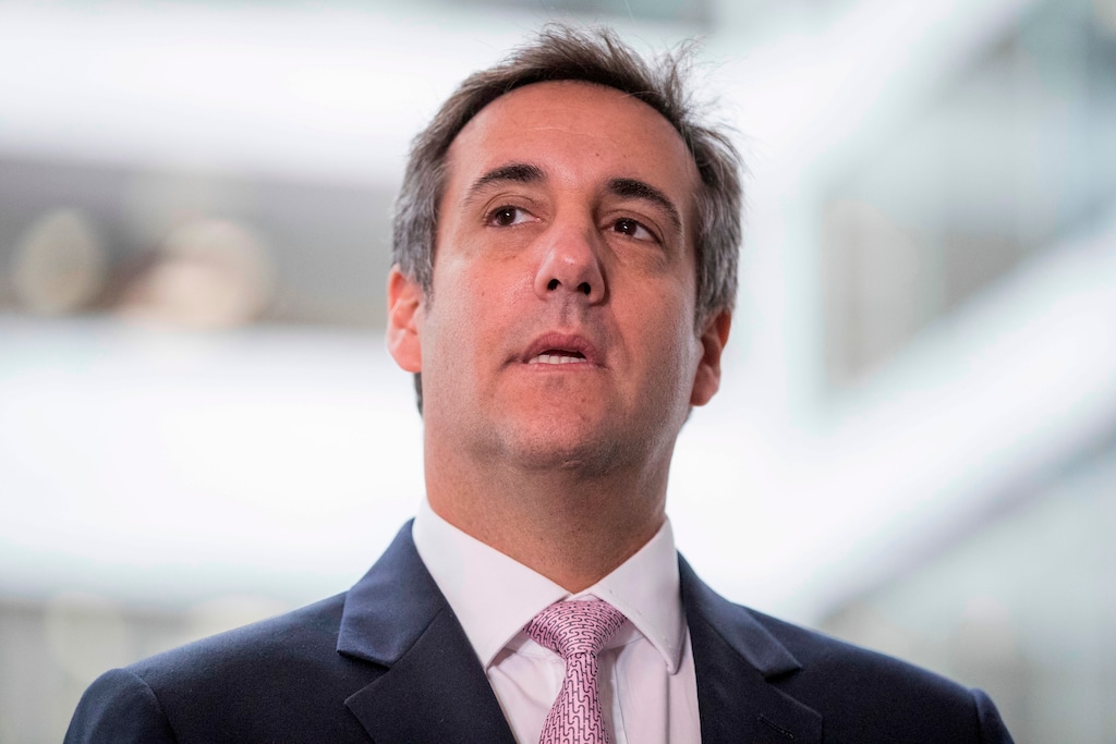 FILE - In this Sept. 19, 2017 file photo, President Donald Trump's personal attorney Michael Cohen appears in front of members of the media after a closed door meeting with the Senate Intelligence Committee on Capitol Hill, in Washington. Federal agents carrying court-authorized search warrants have seized documents from Cohen according to a statement from Cohen’s attorney, Stephen Ryan. He says that the search warrants were executed by the office of the U.S. Attorney for Southern District of New York but they are “in part” related to special counsel Robert Mueller’s investigation. (AP Photo/Andrew Harnik, File)