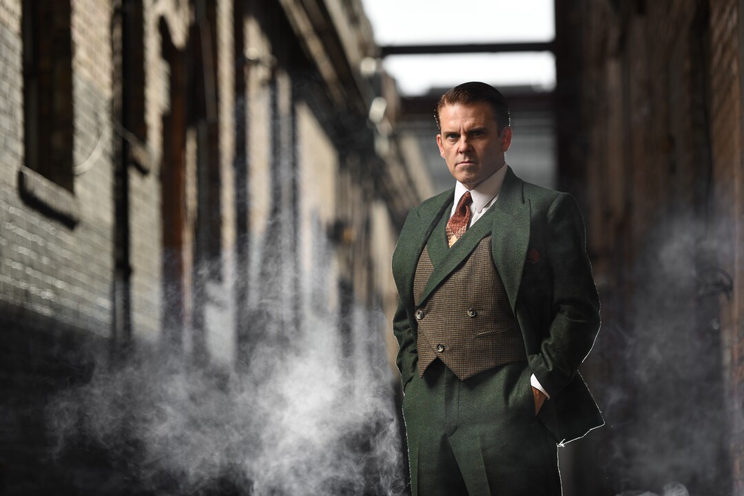 (Francisco Kjolseth | The Salt Lake Tribune)  Robert Creighton, an actor who is the writer, composer and star of "Cagney: The Musical," opening Sept. 20 at the Pioneer Theatre, where it is being groomed for a possible run on Broadway.