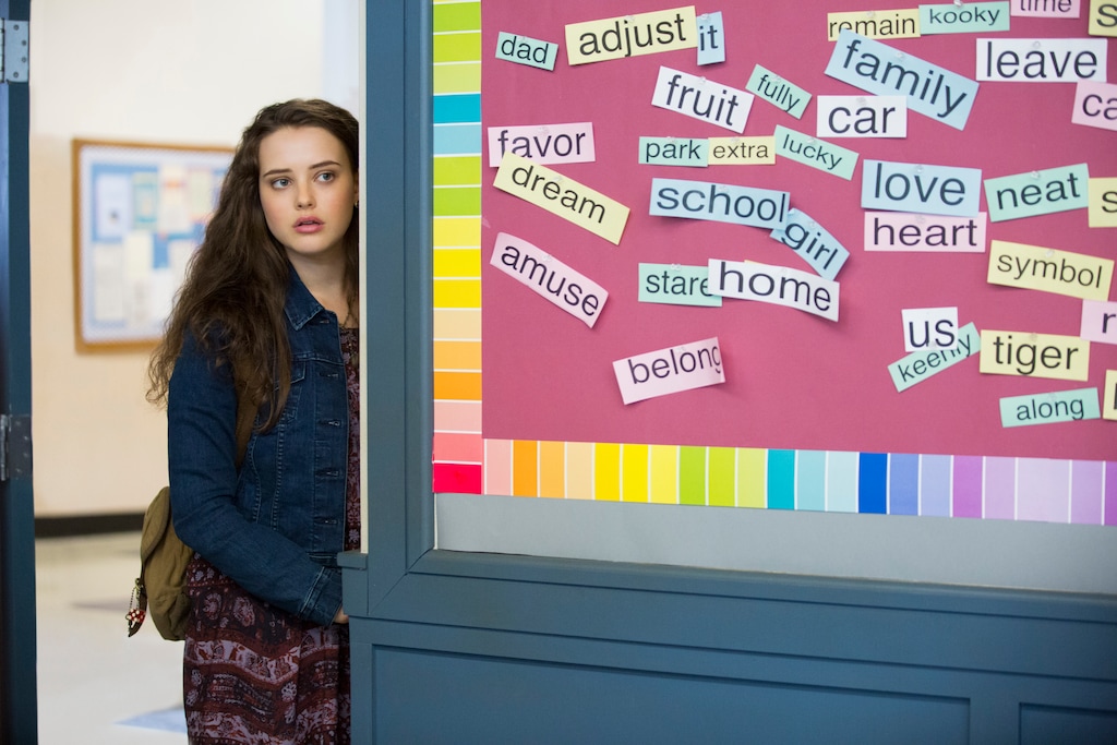 (Beth Dubber | Netflix via AP)  Katherine Langford in a scene from the Netflix series "13 Reasons Why." A study published Monday, April 29, 2019, showed suicides among U.S. kids age 10 to 17 increased in the month following the release of the show's first season in April 2017.