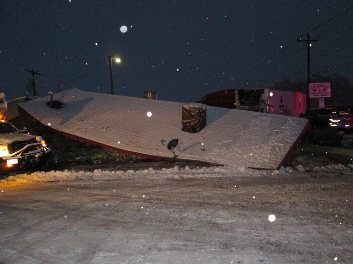 (Photo courtesy Utah Highway Patrol) A semi-trailer truck crashed into a Mexican restaurant Wednesday in Wellington, a town in Carbon County, about 8 miles southeast of Price.