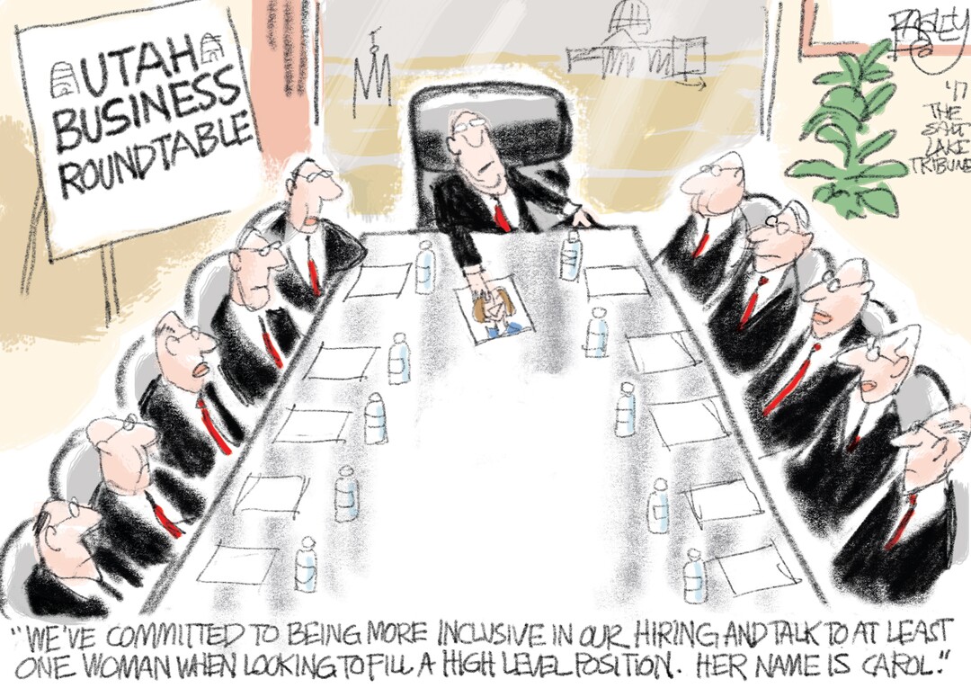 This Pat Bagley cartoon appears in The Salt Lake Tribune on Wednesday, Dec. 20, 2017.