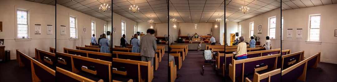 (Trent Nelson | The Salt Lake Tribune)  
The Rev. Nurjhan Govan is retiring after 14 years, the longest-serving pastor Salt Lake City's historic Trinity AME Church has ever had, Sunday, Aug. 19, 2018.