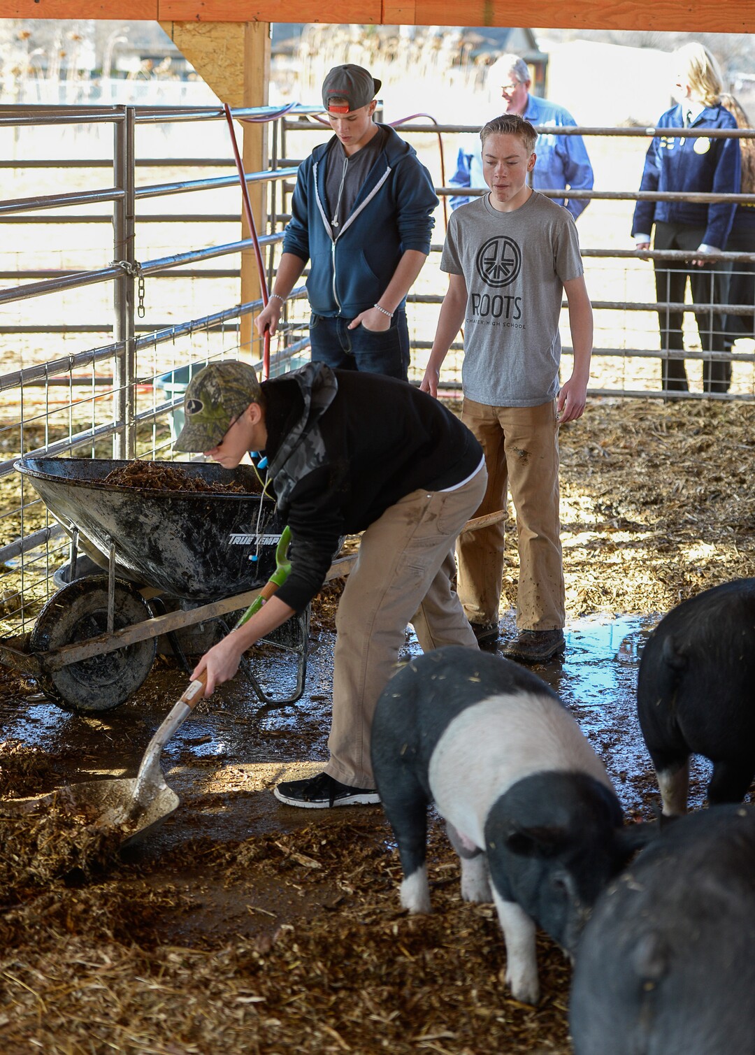 Francisco Kjolseth | The Salt Lake TribuneAt Roots, Utah's first farm-based charter school in West Valley City, students get hands on experience working at the school's farm just down the street from the school. A legislative task form is recommending changes to the way Utah's charter schools are funded. 