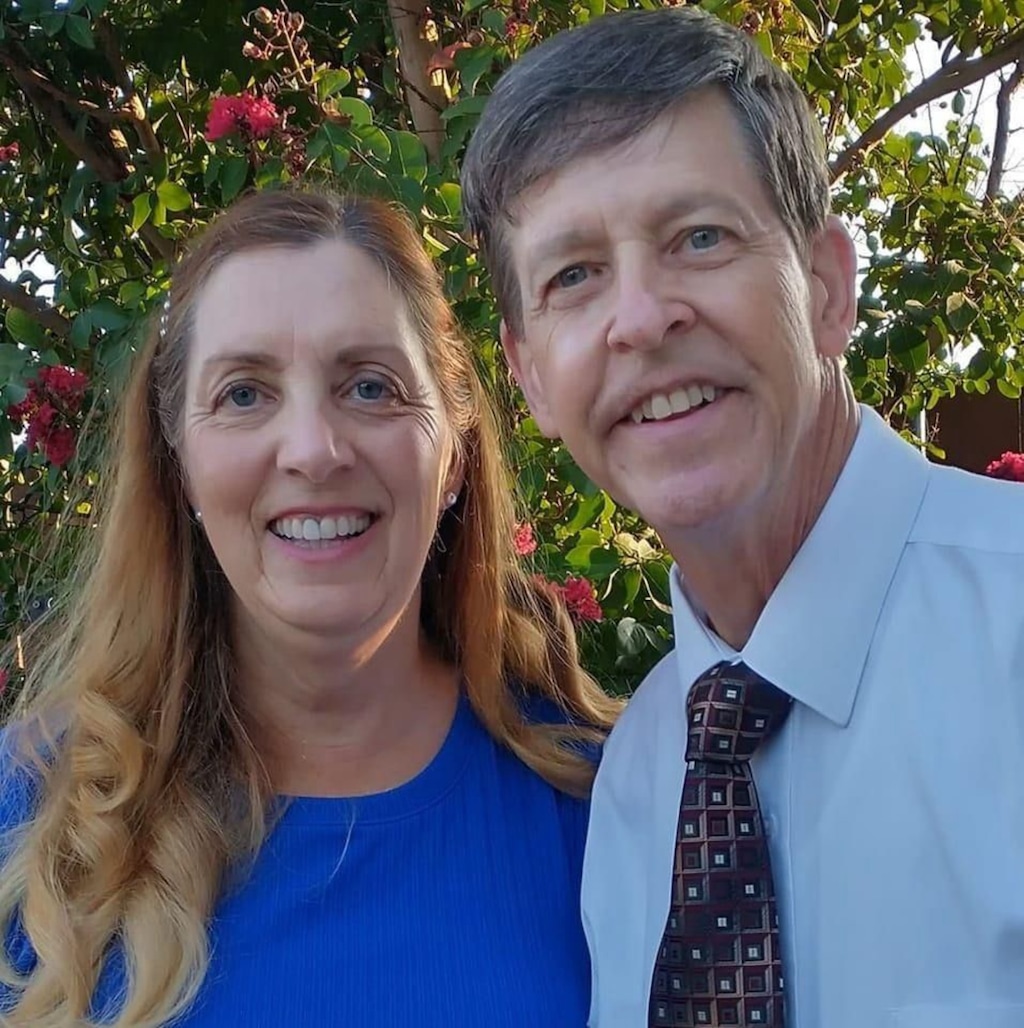 (The Church of Jesus Christ of Latter-day Saints) Latter-day Saint missionary couple Mary Hardin and her husband, Paul Hardin. They died from injuries in a car crash.