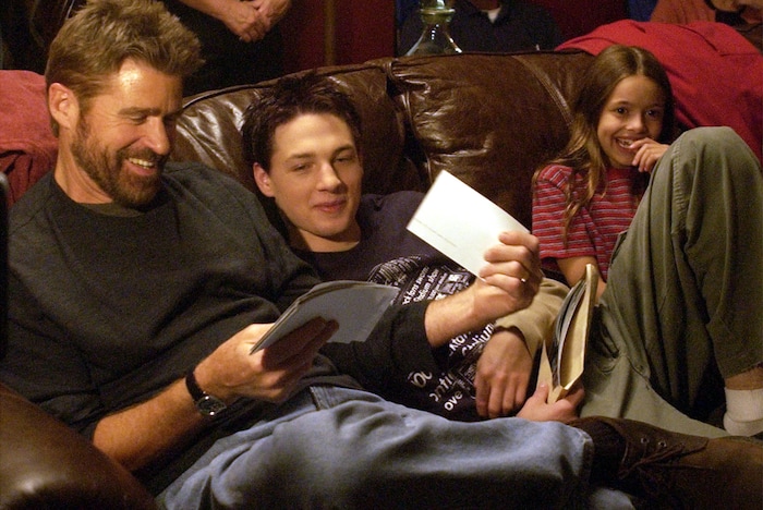 (Leah Hogsten | Tribune File Photo)  The new WB television series titled "Everwood" is filmed in Salt Lake City on Sept. 9, 2002. After the wife of Dr. Andrew Brown (played by Treat Williams) suddenly dies, the high-powered Manhattan surgeon relocates his family to Everwood, Colo.  His two children Ephram and Delia are played by Gregory Smith, 19, and Vivien Carone, 9.