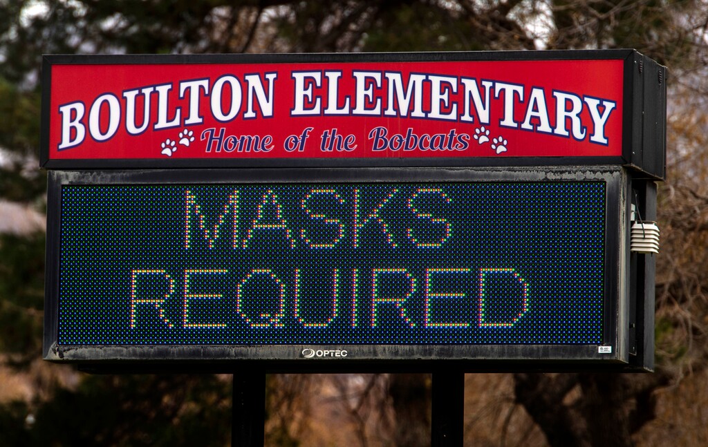 (Rick Egan | The Salt Lake Tribune) Boulton Elemetary School in Bountiful,Friday, Nov. 13, 2020.