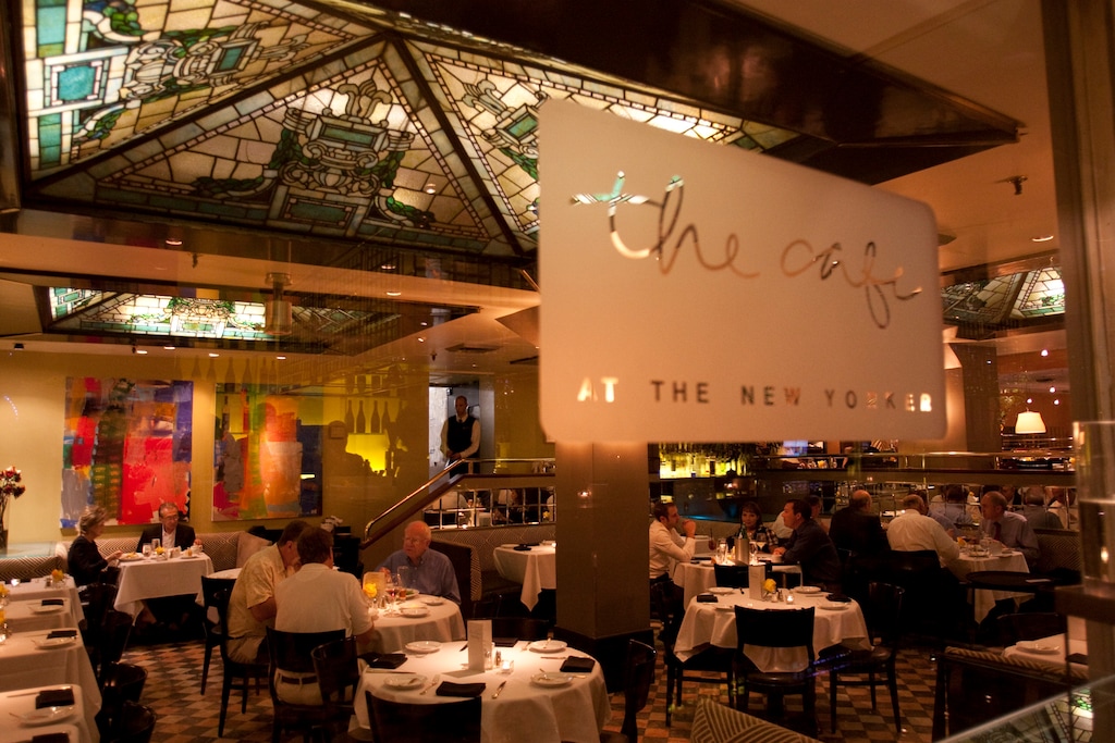(Chris Detrick  |  The Salt Lake Tribune) Diners eat at the New Yorker Restaurant on Thursday, Sept. 17, 2009.