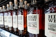 (Chris Samuels | The Salt Lake Tribune) Bottles of High West liquor on display at a state liquor store on Foothill Drive in Salt Lake City. The Utah Department of Alcoholic Beverage Services plans to build a new liquor store in Sugar House.