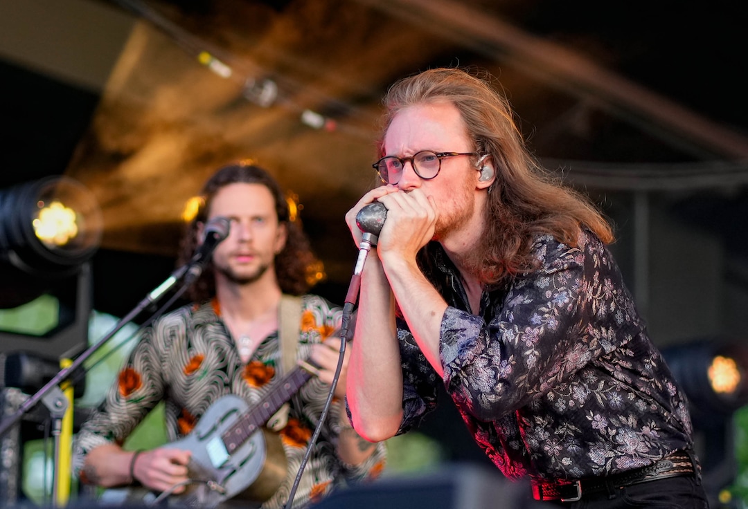 (Francisco Kjolseth | The Salt Lake Tribune) Red Butte Garden kicks off their Outdoor Summer Concert Series with KALEO, an Icelandic alt-rock band on Wednesday, May 18, 2022.