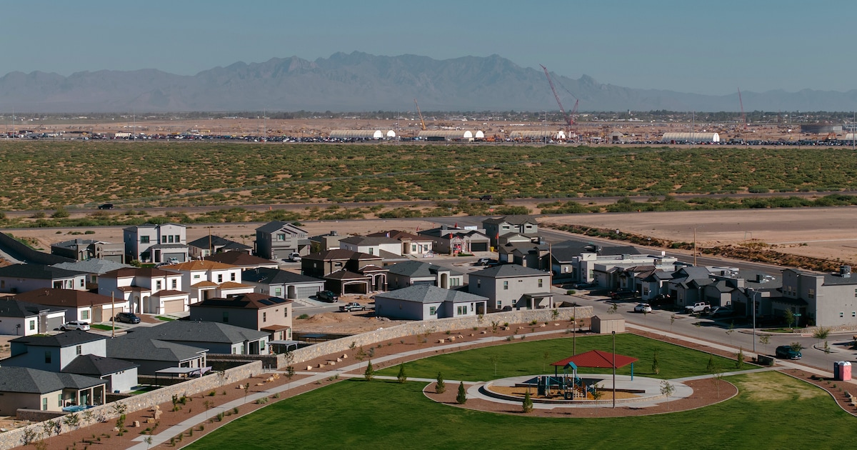 Photograph accompanying EPA hands states the choice of whether to tell neighbors a data center is coming