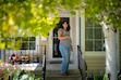 (Trent Nelson | The Salt Lake Tribune) Kelsey Brown in Millcreek on Friday, Sept. 11, 2026. She and her husband aren't sure when they’ll be able to afford to move on from the home they bought five years ago — and are now outgrowing.