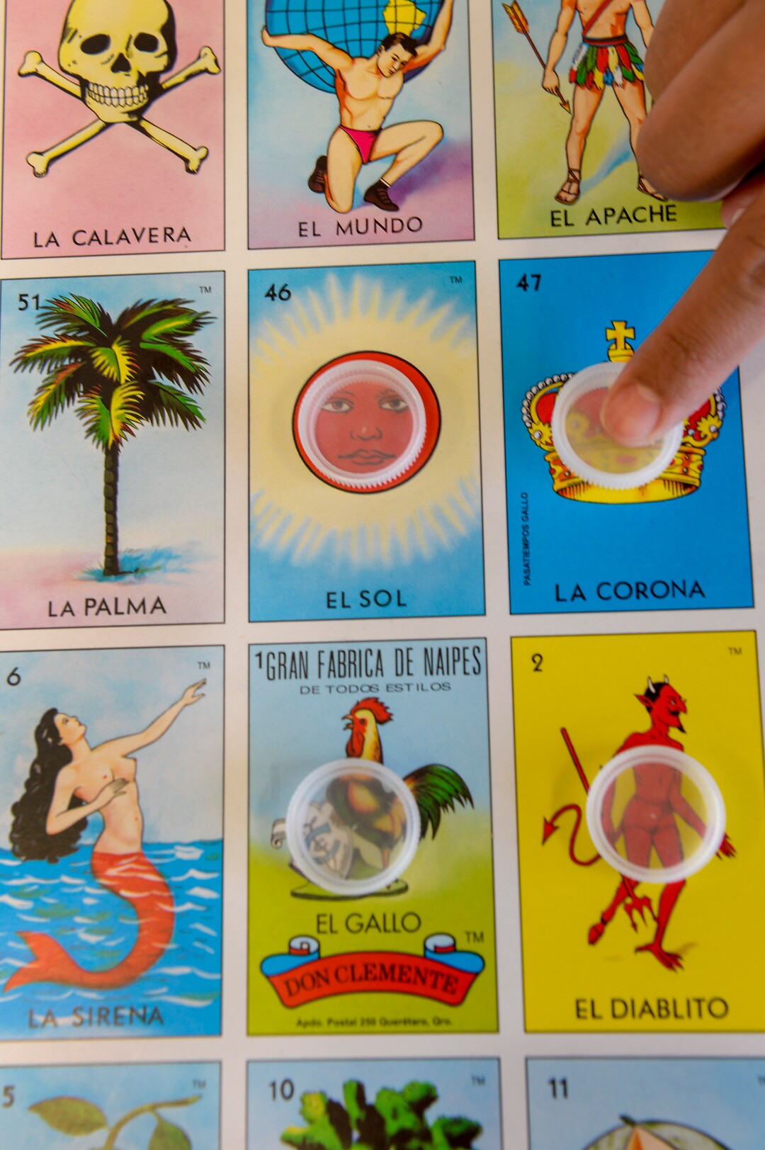 Leah Hogsten  |  The Salt Lake Tribune  Customers at Taqueria Los Lee can play Loteria, or Mexican bingo while they wait for their food. The colorful bingo cards feature animals, mythical beings, fruits, trees, male and female characters, indigenous people and symbols.