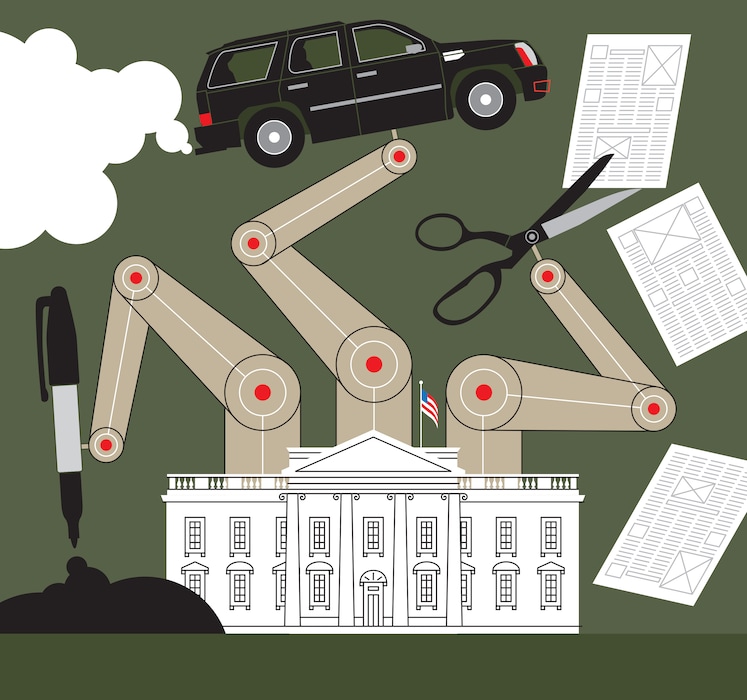 Democracies used to collapse suddenly, with tanks rolling noisily toward the presidential palace. In the 21st century, however, the process is usually subtler. (Jim Datz/The New York Times)