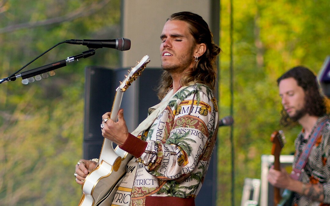 (Francisco Kjolseth | The Salt Lake Tribune) Red Butte Garden kicks off their Outdoor Summer Concert Series with KALEO, an Icelandic alt-rock band on Wednesday, May 18, 2022.