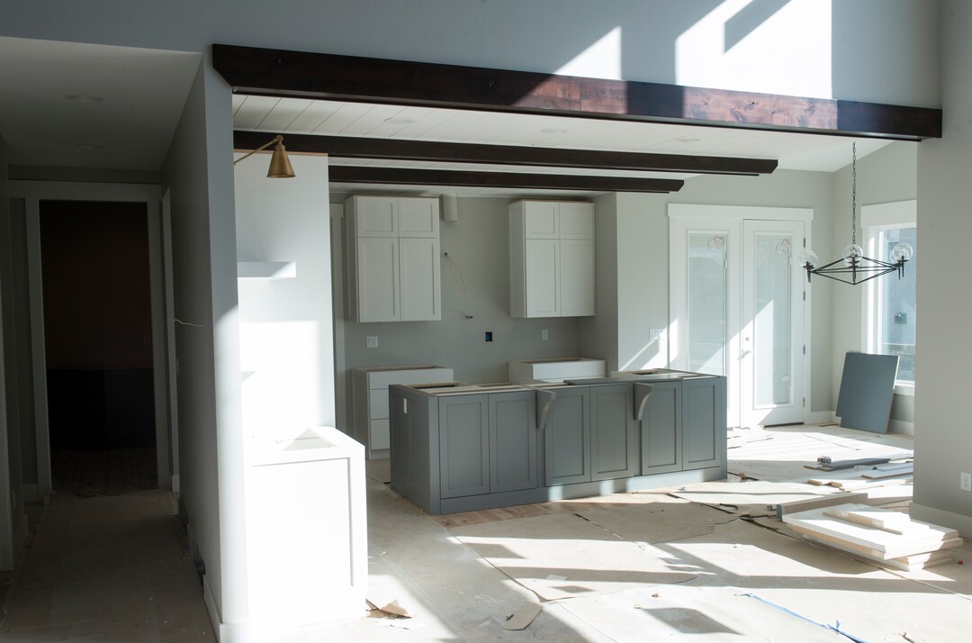 (Rick Egan  |  The Salt Lake Tribune)    Kitchen in a custom home in Riverton, Monday, Sept. 24, 2018.