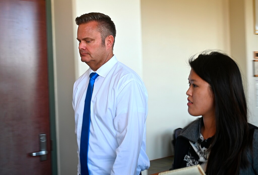 (Dennis Fujimoto | The Garden Island via AP) In this Feb. 21, 2020, file photo, Chad Daybell, Lori Vallow's current husband, walks into court for his wife's hearing on child abandonment and other charges in Lihue, Hawaii. The Idaho attorney general has agreed to investigate Vallow, who now goes by Lori Daybell, the mother of two missing children and her husband in connection with the death of his first wife. Lori Daybell is being held in an Idaho jail awaiting trial on charges that she abandoned her two kids, 17-year-old Tylee Ryan and 7-year-old Joshua “JJ” Vallow. The kids disappeared in September.