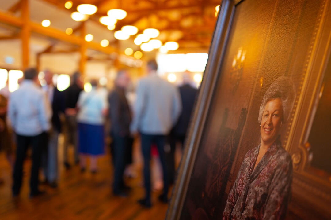 (Trent Nelson  |  The Salt Lake Tribune)  A portrait of Norma Matheson at her memorial service in Salt Lake City on Sunday Sept. 1, 2019.