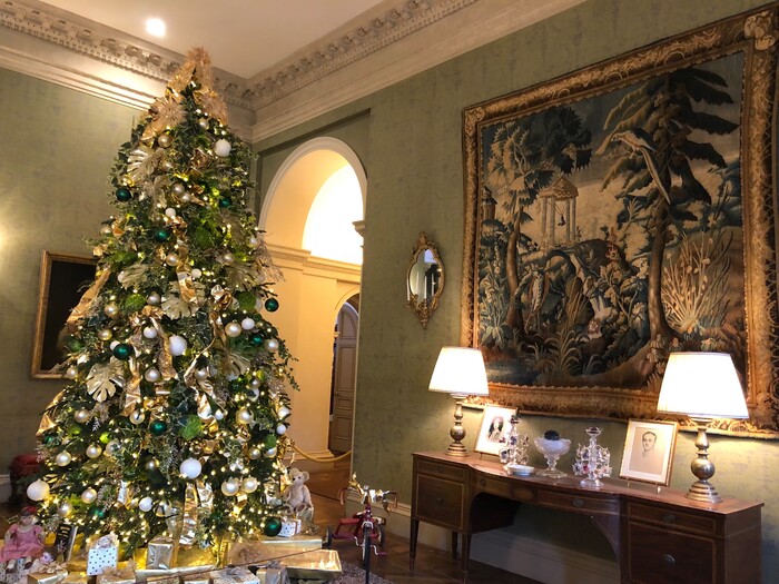 (Scott D. Pierce | The Salt Lake Tribune) Filoli decorated for Christmas.