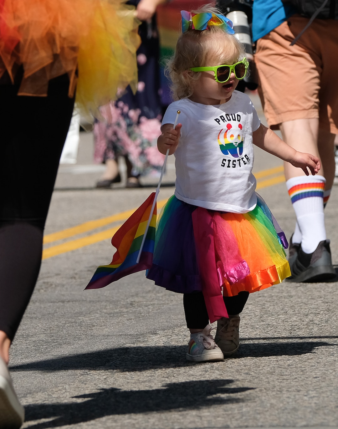 (Francisco Kjolseth  |  The Salt Lake Tribune)  Thousands participate in the Utah Pride Parade in Salt Lake City on Sunday June 2, 2019.