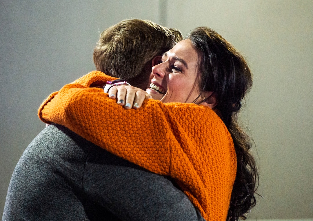 (Rick Egan  |  The Salt Lake Tribune)      Annette Rasmussen from Rexburg, Idaho,  welcomes home her son, Elder Braxton Rasmussen as he returns from the Philippines, at Salt Lake  City International Airport, Sunday, March 22, 2020.