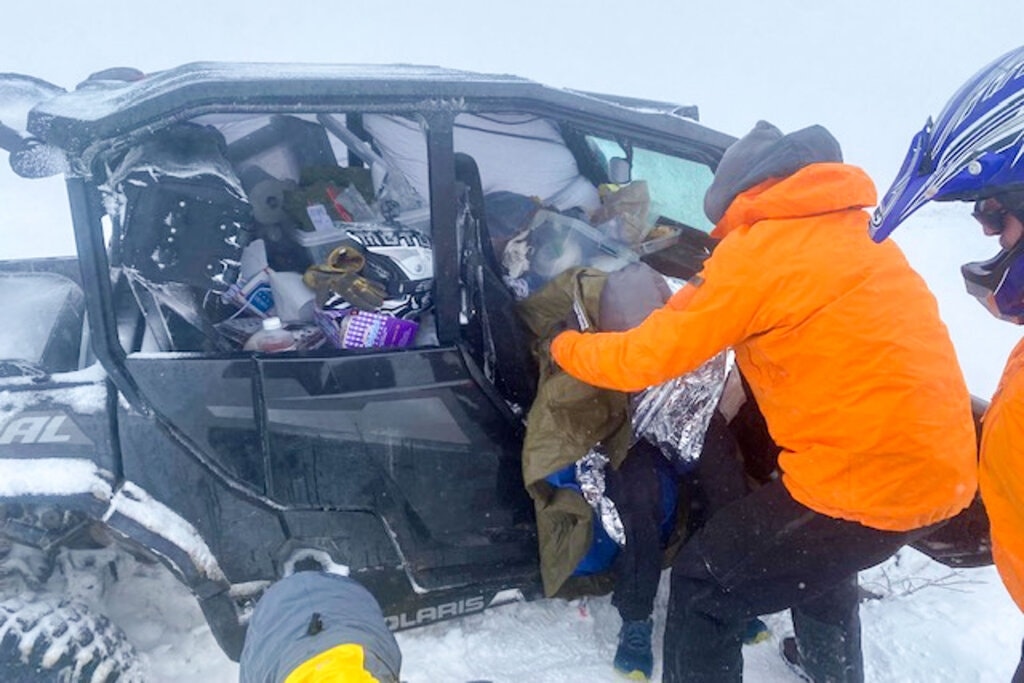 (Davis County Sheriff's Search and Rescue) Members of the Davis County Sheriff’s Office helped 87 stranded runners during the DC Peaks 50 ultramarathon on Saturday in Utah.