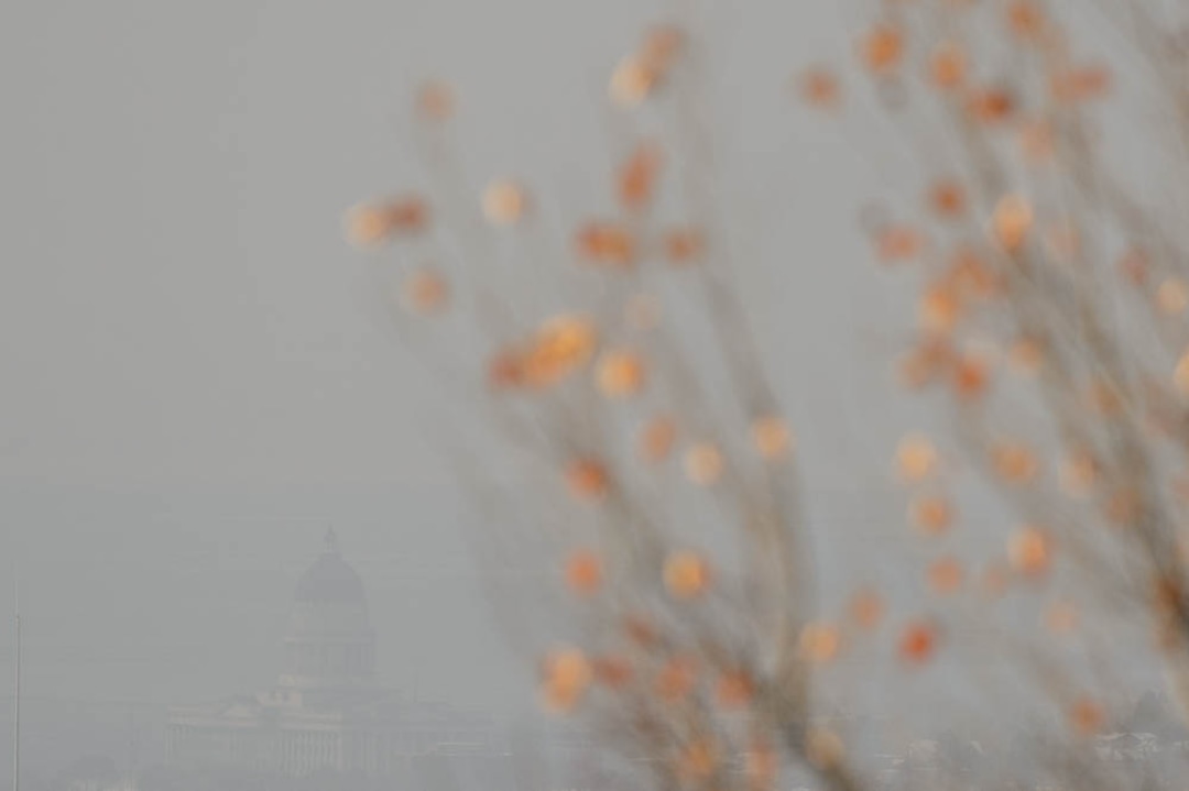 (Trent Nelson | The Salt Lake Tribune)  The capitol in Salt Lake City on a hazy day, Thursday Dec. 6, 2018.