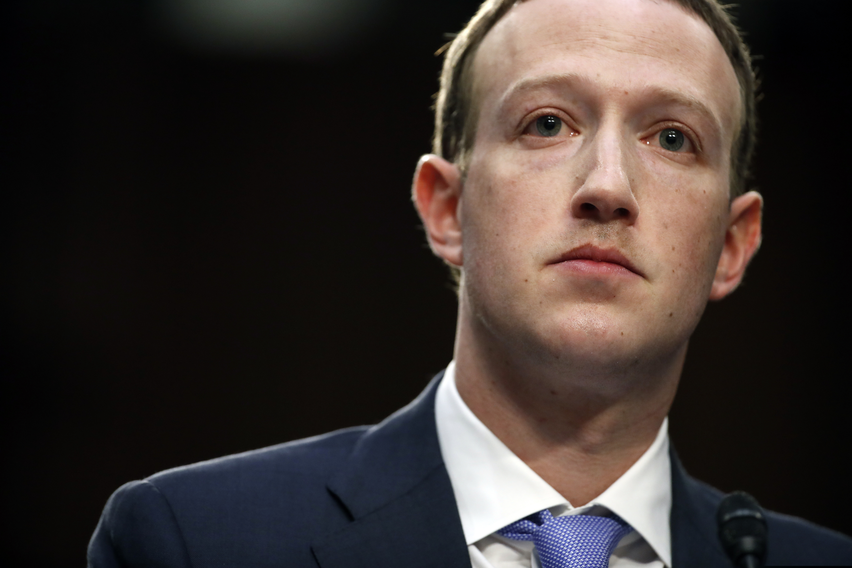 (Alex Brandon | AP file photo) In this Tuesday, April 10, 2018, file photo, Facebook CEO Mark Zuckerberg testifies before a joint hearing of the Commerce and Judiciary Committees on Capitol Hill in Washington.
