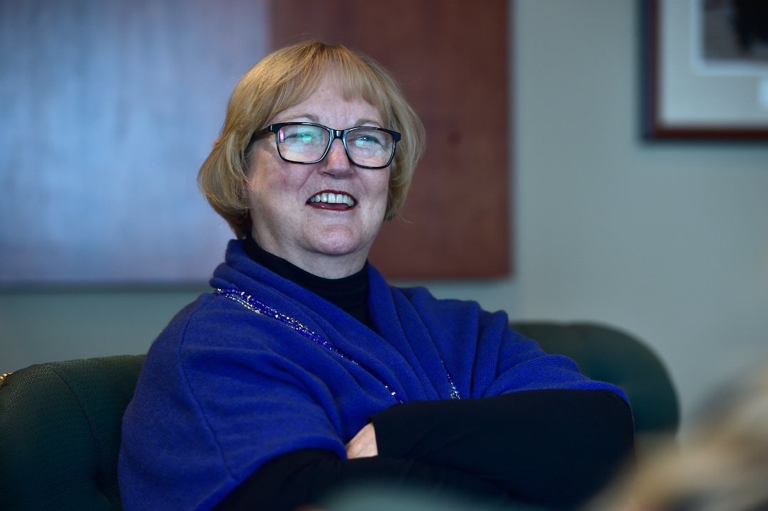 (Scott Sommerdorf   |  The Salt Lake Tribune)   Justice Justice Christine Durham is retiring after 35 years on the Utah Supreme Court. She speaks during an interview, Thursday, November 16, 2017. 