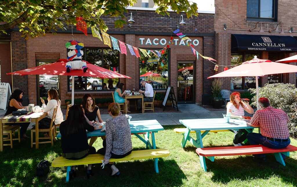 (Francisco Kjolseth  |  The Salt Lake Tribune) Taco Taco is one of several Salt Lake City restaurants participating in the annual Downtown Dine O' Round, Sept. 15-Oct. 1.