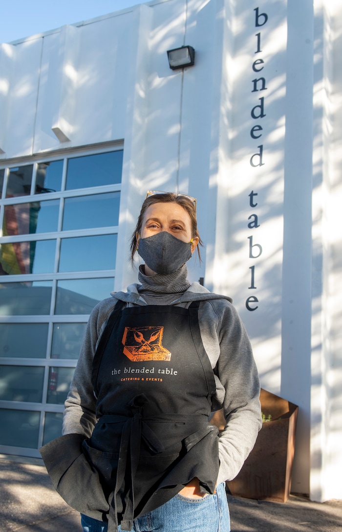 (Rick Egan | The Salt Lake Tribune) Emery Lortsher, co-owner The Blended Table, on Wednesday, Dec. 2, 2020.