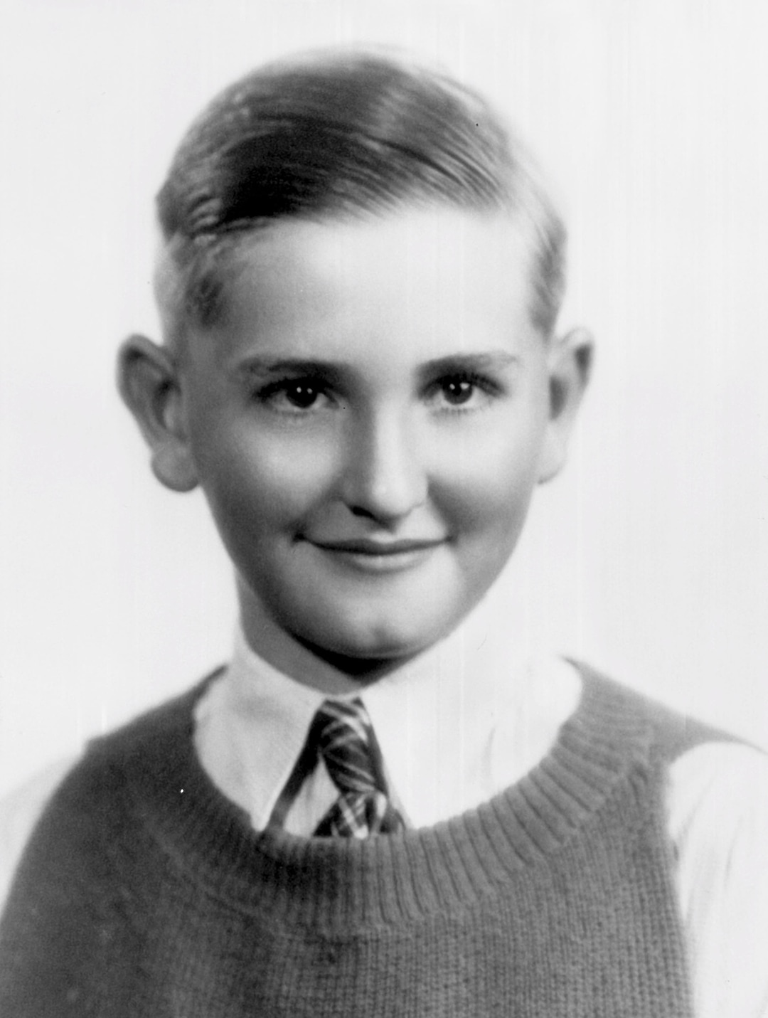 (Photo courtesy LDS Church) President Thomas S. Monson as a youth.