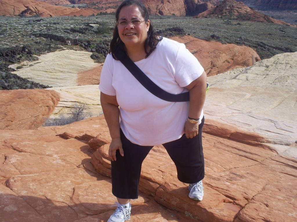(Courtesy Arlene Trani) St. George resident Arlene Trani at Snow Canyon State Park in 2011.