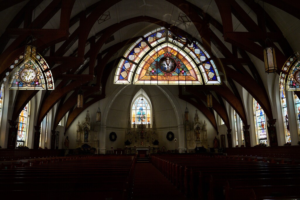 (Scott Sommerdorf | The Salt Lake Tribune) A 2013 view inside St. Joseph Catholic Church in Ogden. Bill Hambleton has stepped forward to report allegations that a priest who formerly served in that parish sexually abused him when he was a teenager.