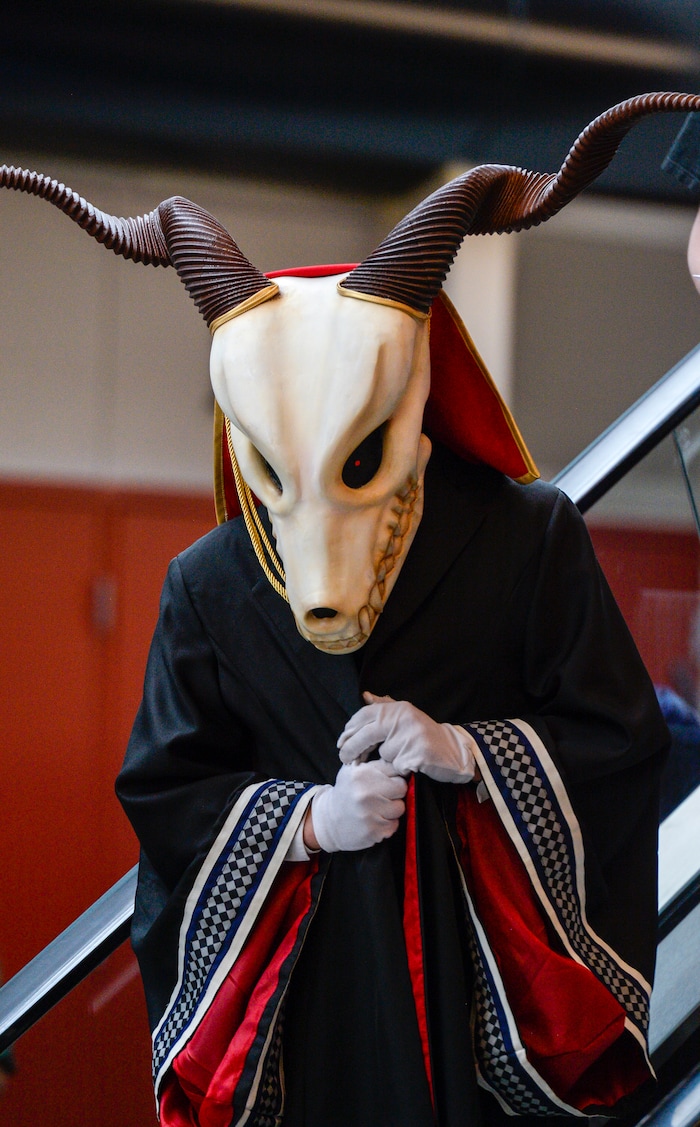 Leah Hogsten  |  The Salt Lake Tribune  Cosplayers roam the aisles atÊFanX Salt Lake Comic Convention, Saturday, April 20, 2019. 