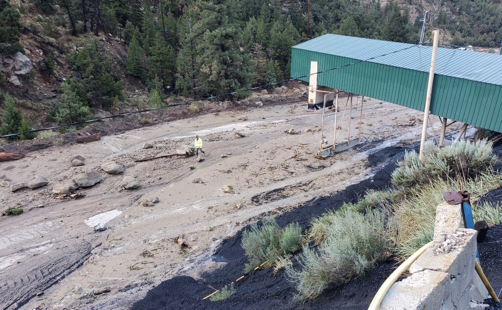 (Emery County Sheriff's Office) A miner was killed in a flash flood at the Gentry Mountain Mine on Sunday.