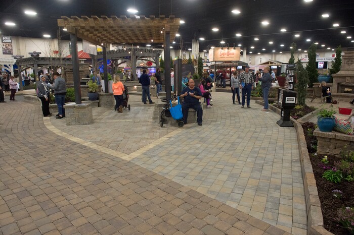 (Rick Egan  |  The Salt Lake Tribune)   The Salt Lake Tribune Home & Garden show, at the Mountain America Expo Center in Sandy, Saturday, March 10, 2018. 