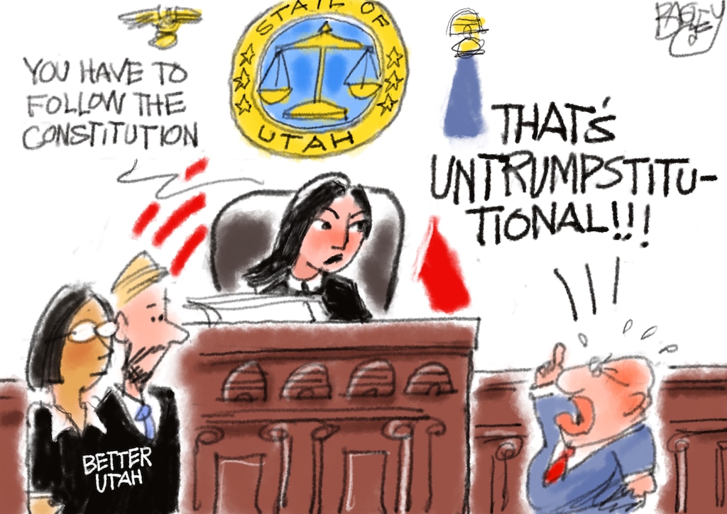 Courting Contempt | Pat Bagley