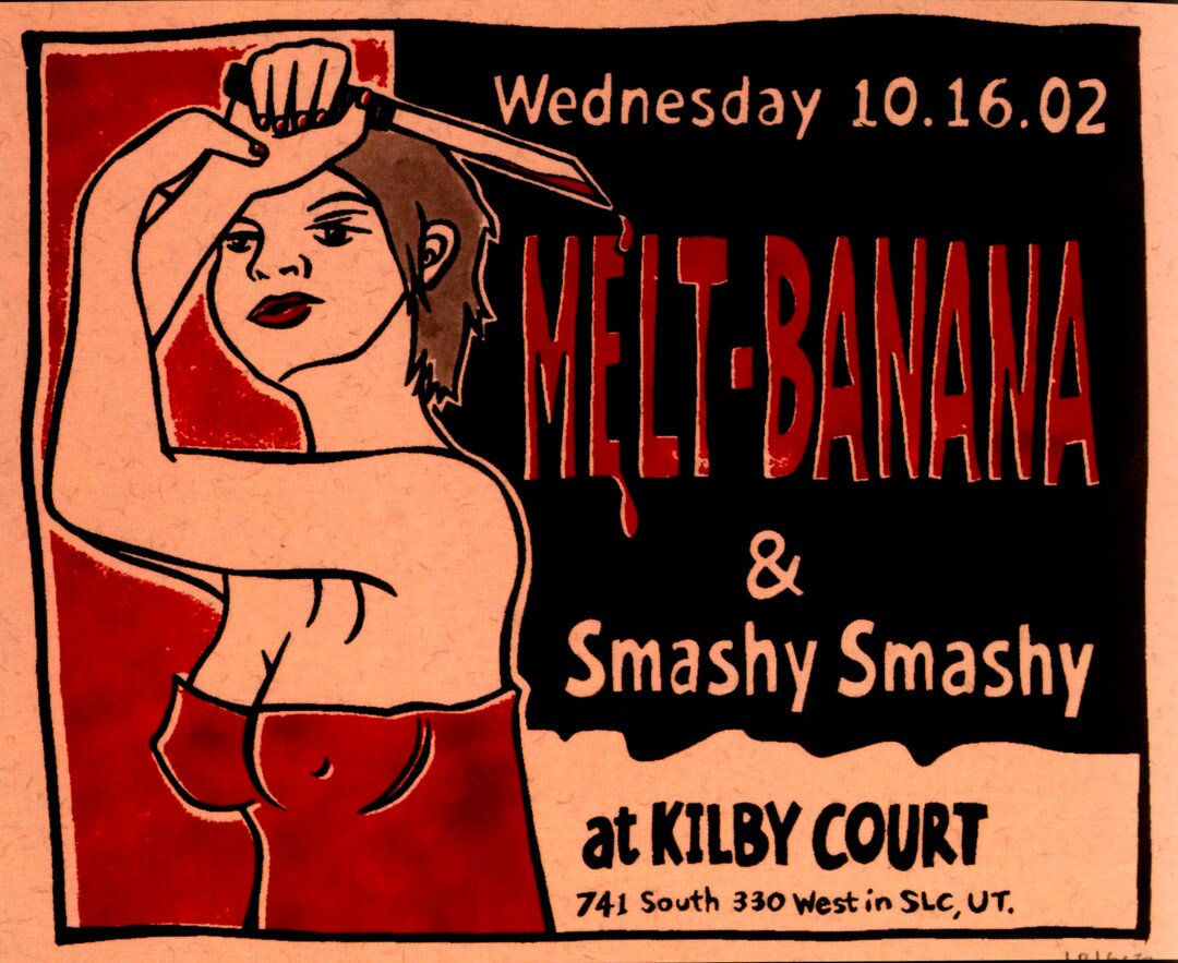 (Courtesy photo) A poster by Leia Bell promoting a show at Kilby Court.