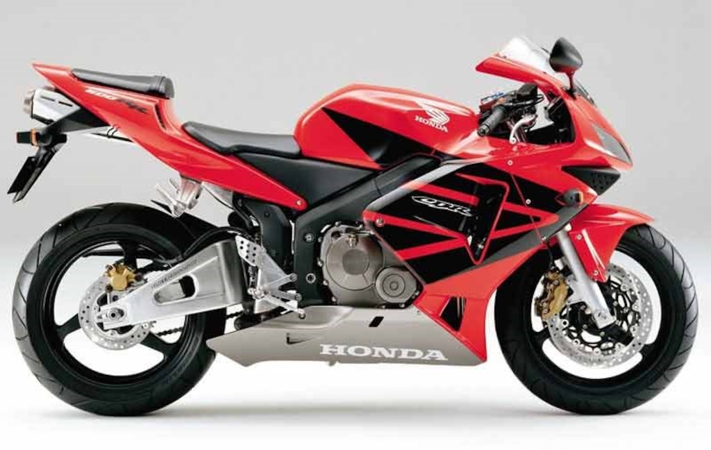 (Courtesy South Salt Lake police)  A red and black 2004 Honda CBR600RR similar to this one is sought by police.