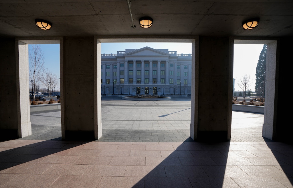 (Francisco Kjolseth | The Salt Lake Tribune) The newly completed North Capitol Building is pictured on Wednesday, Jan. 14, 2026.