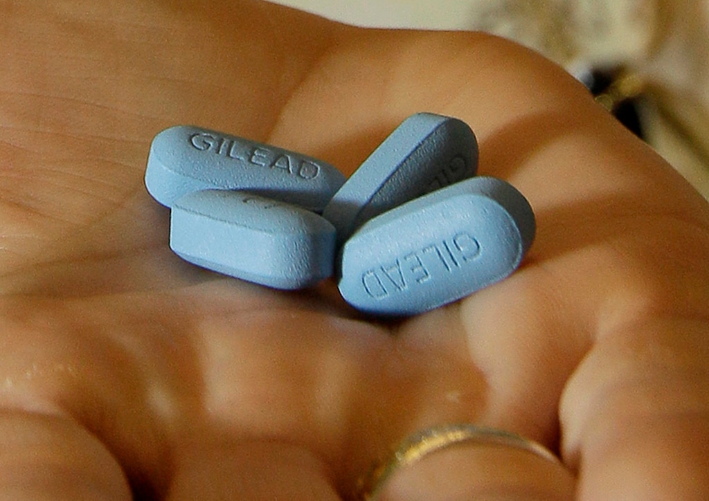 (Jeff Chiu | The Associated Press) In this May 10, 2012, file photo, a doctor holds Truvada pills at her office in San Francisco. New research shows more promise for using AIDS treatment drugs, such as Truvada, as a prevention tool, to help keep uninfected people from catching HIV during sex with a partner who has the virus. Truvada has been shown to help prevent infection when one partner has the virus and one does not, but the evidence so far has been strongest for male-female couples.