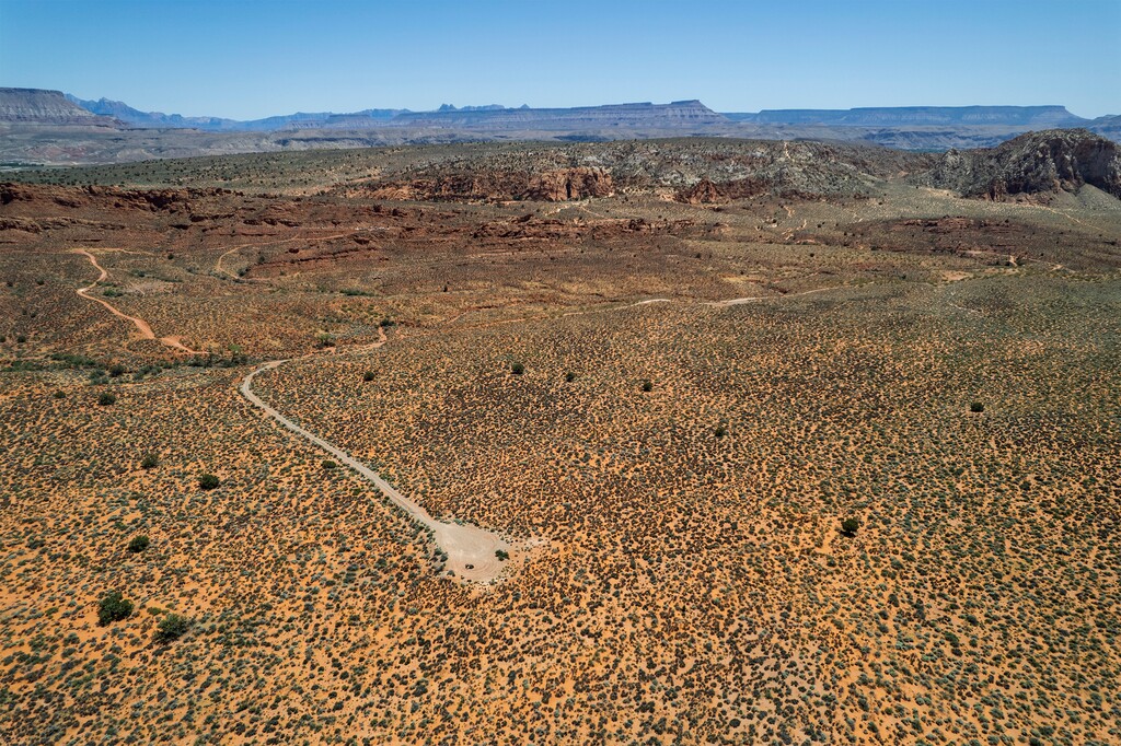 (Rick Egan | The Salt Lake Tribune) 2,033 acres of BLM land that is part of proposed land swap with Sandy Ranch near Toquerville, on Thursday, May 12, 2022.