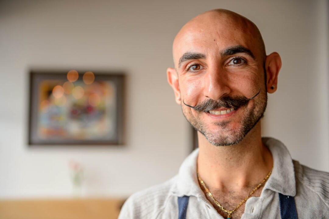(Trent Nelson | The Salt Lake Tribune) Omar Abou-Ismail is the owner of Rawtopia Living Cuisine, a raw restaurant that recently moved to Millcreek.