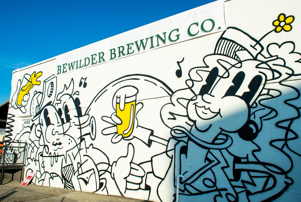 (Rick Egan  |  The Salt Lake Tribune)  Bewilder Brewing, Salt Lake City's newest brewery and tavern, Thursday, Dec. 19, 2019.