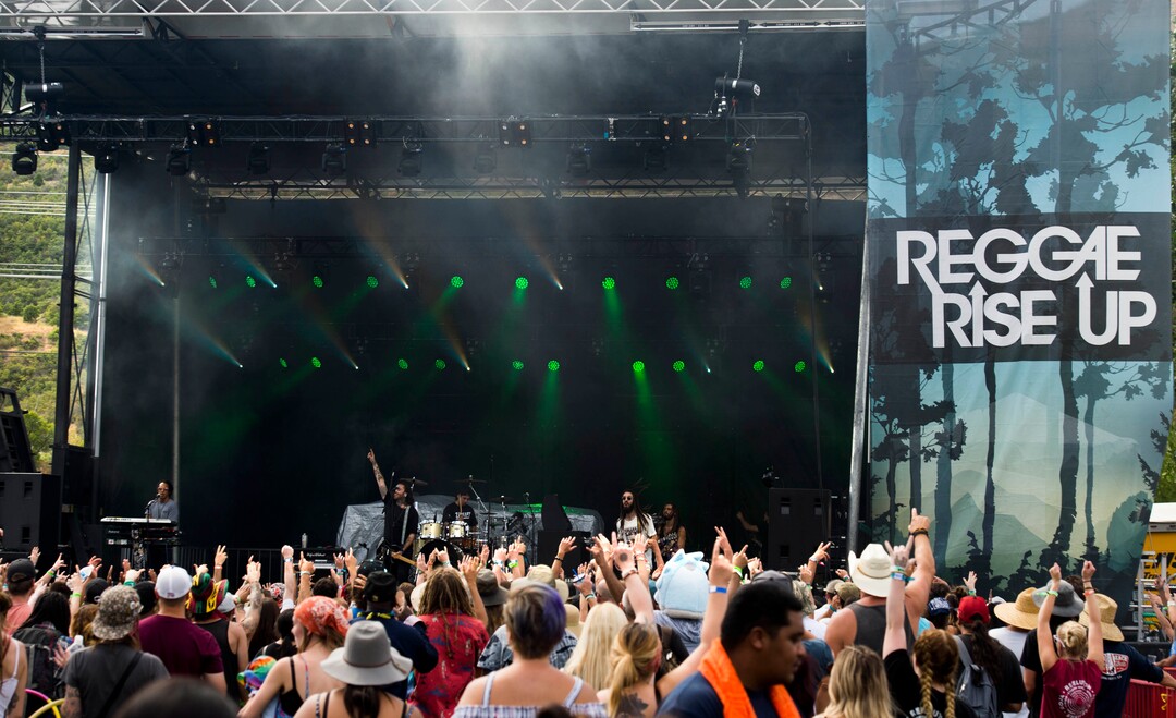 (Rick Egan  |  The Salt Lake Tribune)      Iya Terra performs at the Reggae Rise Up Music Festival, at the Rivers Edge near Heber City. Saturday, Aug. 25, 2018.