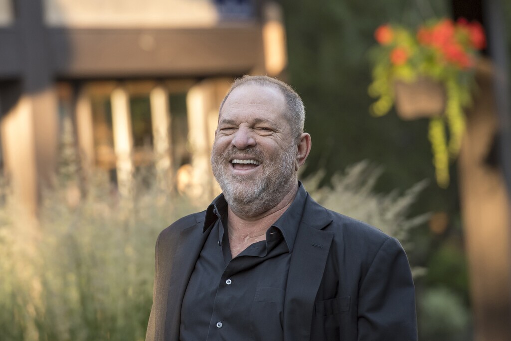 (David Paul Morris | Bloomberg) Harvey Weinstein at the Allen & Co. Media and Technology conference in Sun Valley, Idaho, on July 12, 2017.
